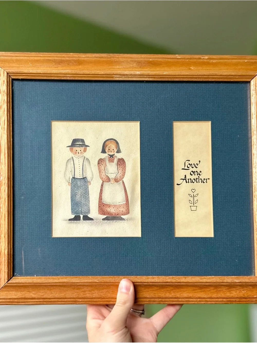 Framed Folk Art Print 